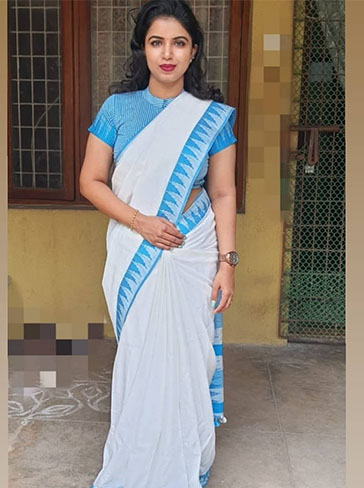 cotton saree blouse designs