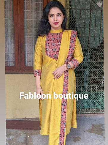 online tailoring yellow